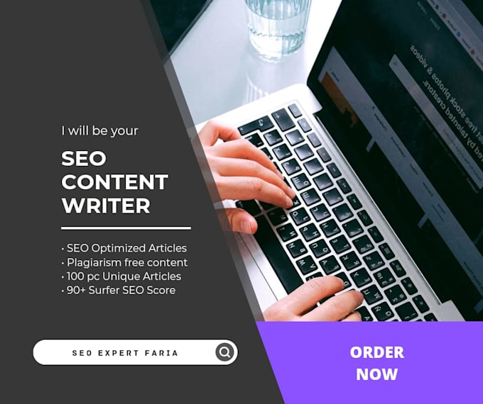 Gig Preview - Be your SEO content writer for website and blog