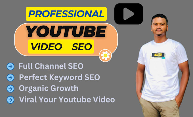 Gig Preview - Do youtube video SEO optimization for top ranking