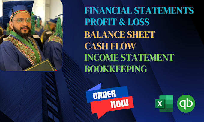 Gig Preview - Do financial statements, profit and loss, balance sheet