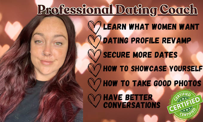 Gig Preview - Be your dating coach to get more dates and find love