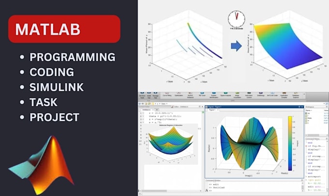 Gig Preview - Do matlab programming, matlab coding and simulink tasks and projects