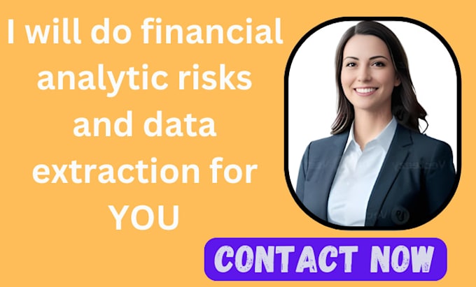 Bestseller - do financial analytic risks and data extraction for you