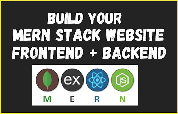 Bestseller - be your full stack frontend backend web developer using mern