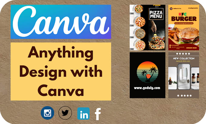 Gig Preview - Design a canva templates for your social media post