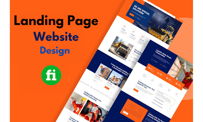 Bestseller - do landing page website design using HTML CSS