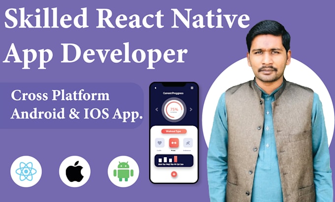 Bestseller - do android ios mobile app development in react native expo