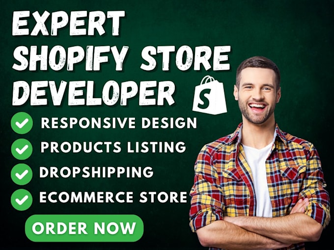 Gig Preview - Redesign shopify website design shopify website redesign shopify store design