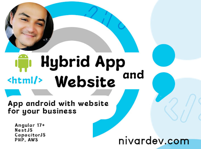 Gig Preview - Create your hybrid app and website for your business