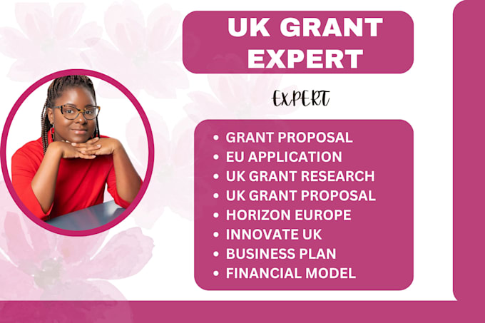 Gig Preview - Provide grant writing services for innovate UK, horizon, eu funding application