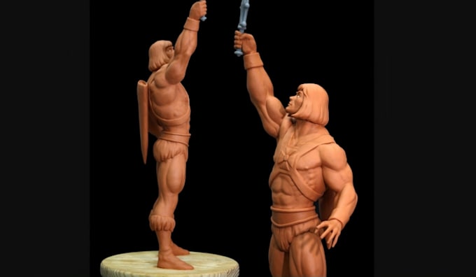 Gig Preview - Fix stl file model,convert comic 3d wall man printable model,premium ttrpg