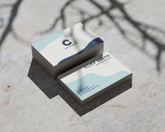 Gig Preview - Create professional business card designs to elevate your brand