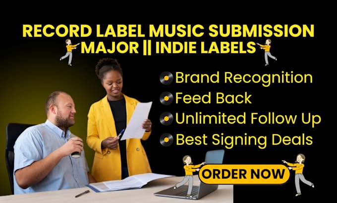 Gig Preview - Feature your best tracks to major record labels for maximum impact