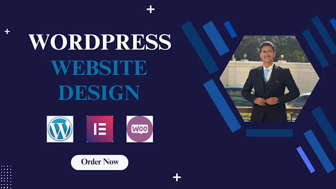 Gig Preview - Create responsive wordpress website design or redesign and woocomerce store