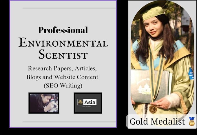 Bestseller - research and write environmental science articles