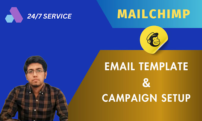 Gig Preview - Design mailchimp email template and setup campaign