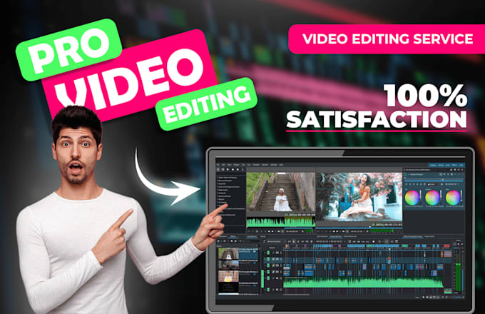 Gig Preview - Do top notch video editing within deadline