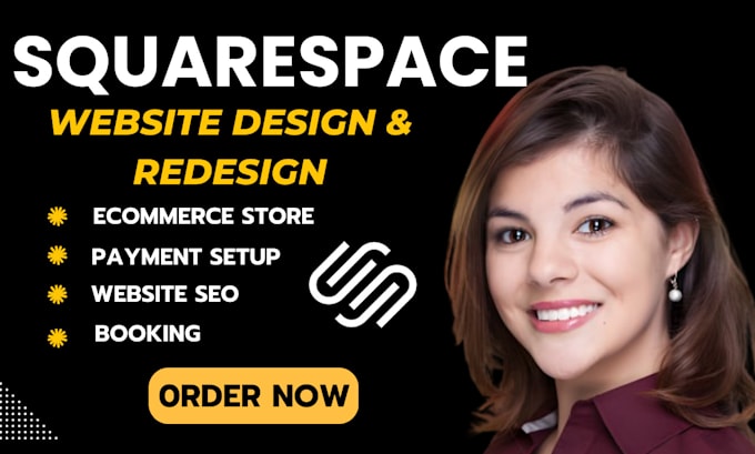 Bestseller - build squarespace website redesign squarespace business website design ecommerce