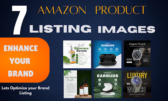 Gig Preview - Enhance your amazon product design or listing