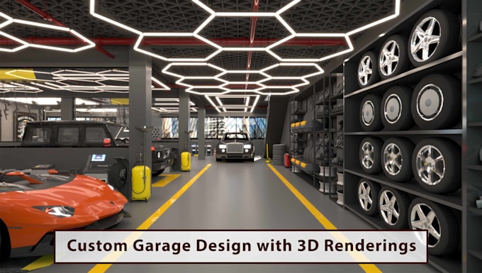 Gig Preview - Provide professional garage design with realistic 3d renderings