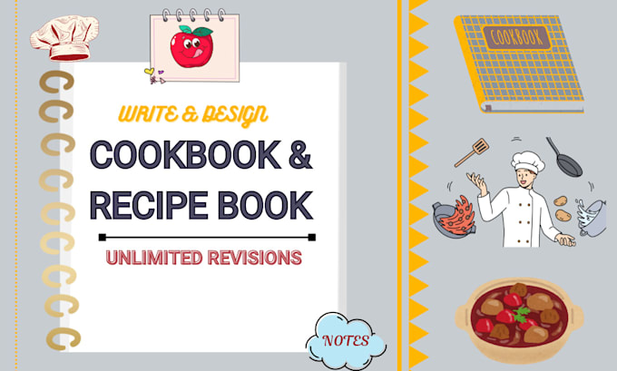 Bestseller - create food recipes for cookbook, recipe book and ebook