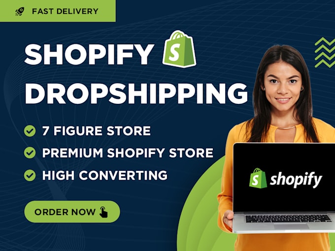 Gig Preview - Revamp your shopify store, shopify dropshipping store, shopify website