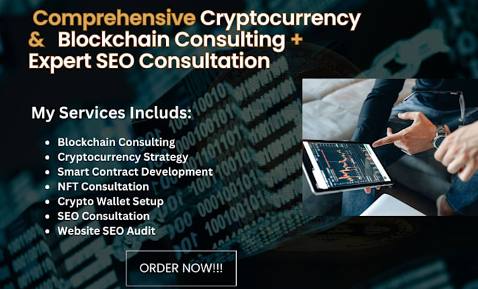 Gig Preview - Do  crypto consulting SEO expertise for growth and blockchain