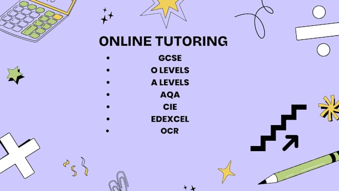 Gig Preview - Be your gcse igcse online tutor for k1 ks2 ks3 for UK