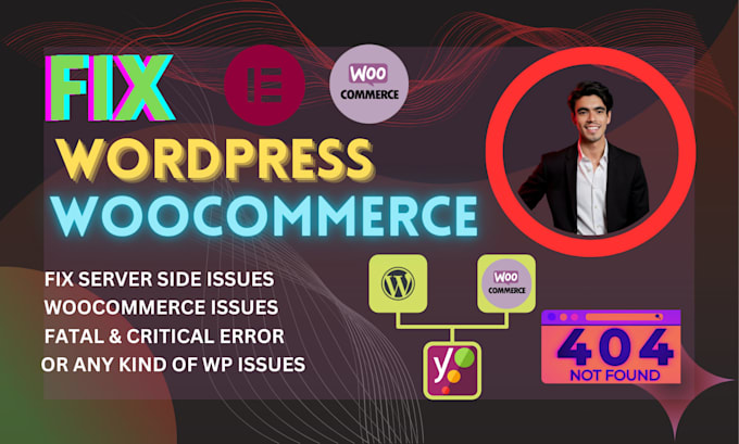 Gig Preview - Do fix your wordpress website issues and errors or customization