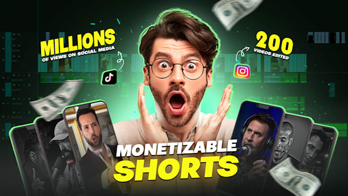 Gig Preview - Create monetizable luxury motivational youtube shorts and tiktok videos