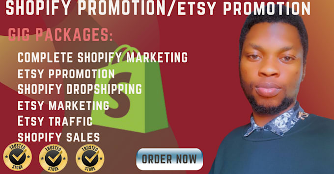 Bestseller - do black friday shopify marketing etsy SEO to  boost shopify sales etsy sales