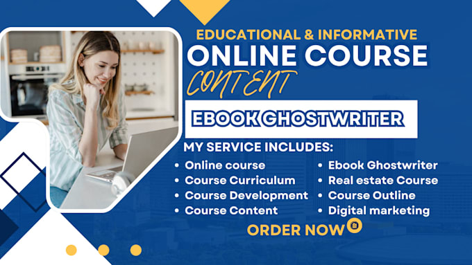 Bestseller - write online course content, course outline, course curriculum, course creation