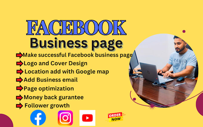 Bestseller - make facebook business page create and setup