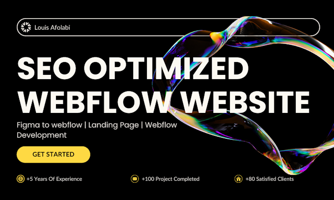 Gig Preview - Develop high converting website on webflow, seo optimized to rank