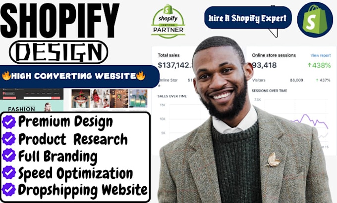 Bestseller - create shopify dropshipping store, christmas product store, clothing website