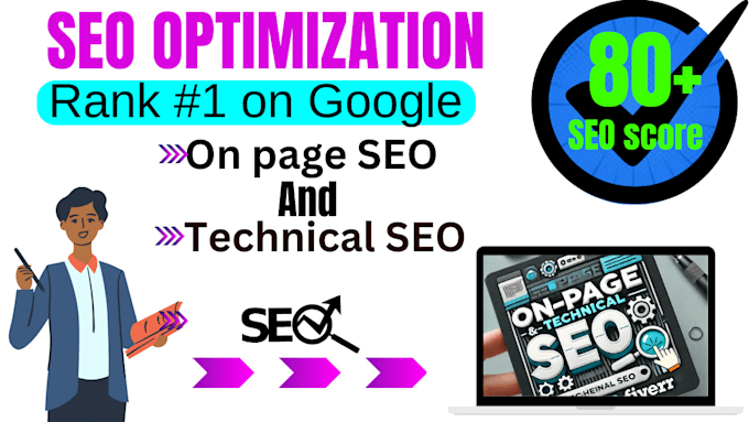 Gig Preview - Boost google ranking with expert on page and technical SEO services