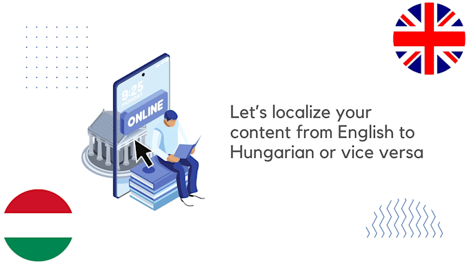 Gig Preview - Localize your website to hungarian