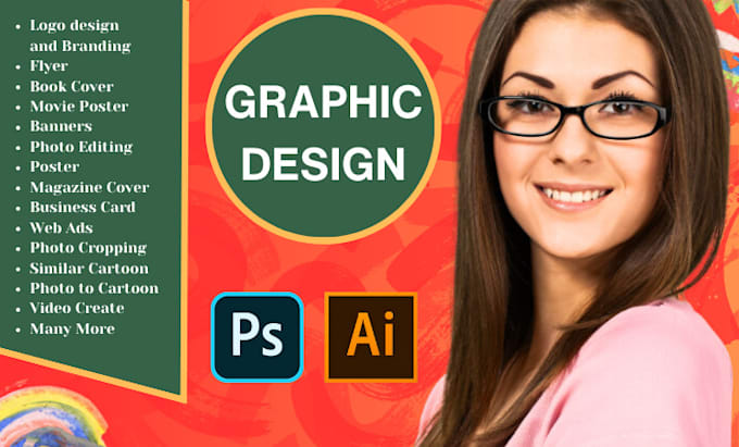 Gig Preview - Be your graphic designer with 9 years of expertise in social media