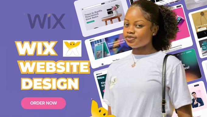 Gig Preview - Wix website design wix website redesign wix website design wix portfolio website