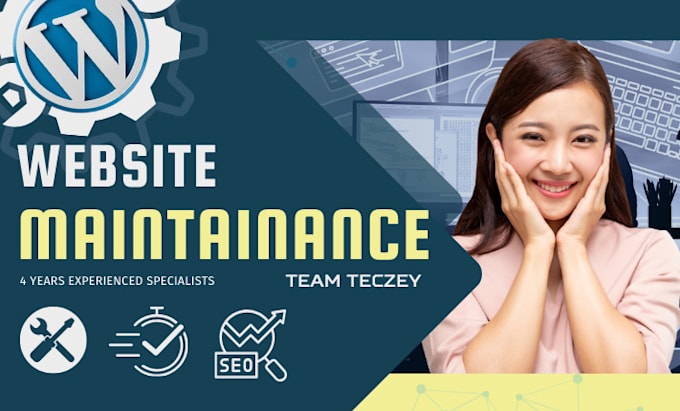 Gig Preview - Provide maintenance and support for your wordpress website