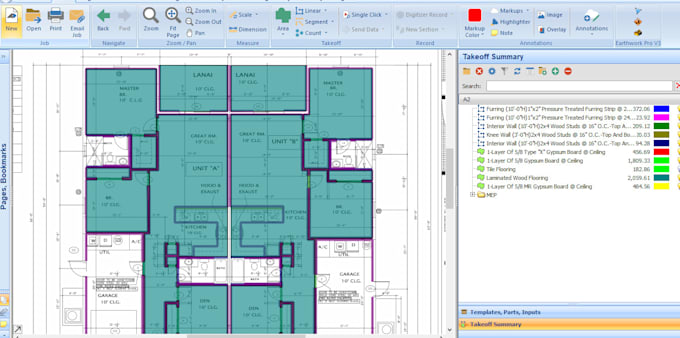 Gig Preview - Do drywall estimate and steel and lumber framing estimate