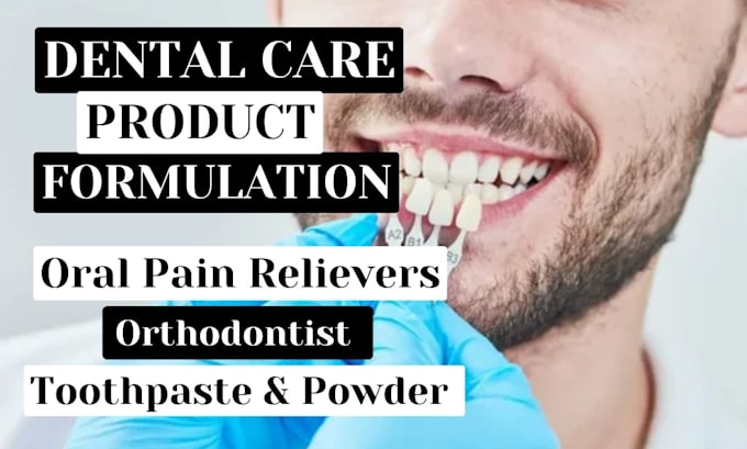 Bestseller - formulate natural or artificial teeth formulas, dentalcare products as a dentist