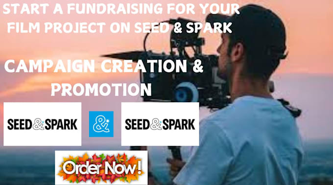 Gig Preview - Promote seed and spark, kickstarter campaign to get more backers and investors