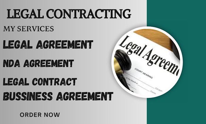 Gig Preview - Draft legal documents, legal contracts, nda, llc operating agreements