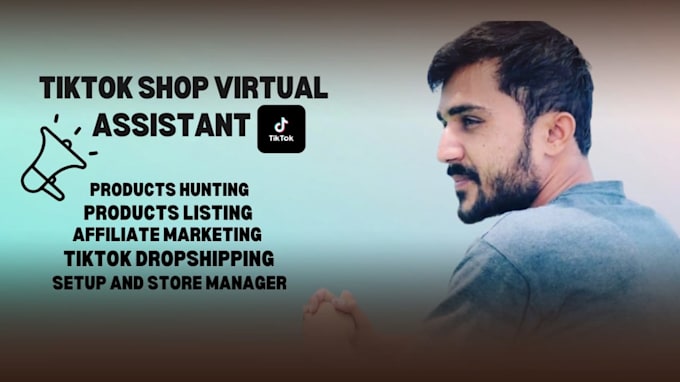 Gig Preview - Be your virtual assistant of tiktok shop, tiktok shop va