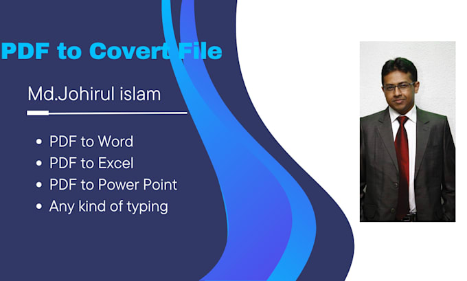 Bestseller - do convert any pdf file with doing typing job