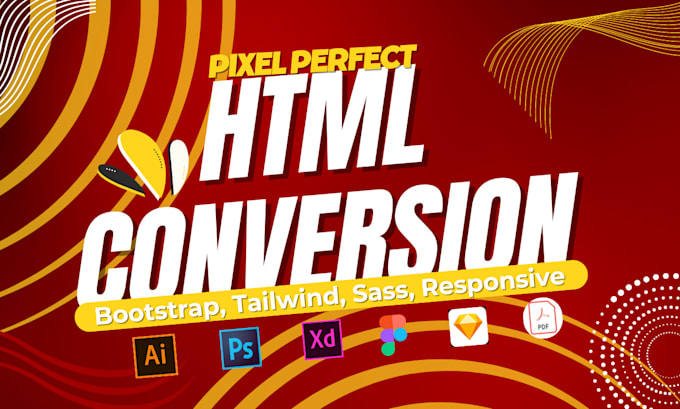 Bestseller - convert figma to HTML, PSD to HTML, xd to HTML CSS bootstrap responsive website