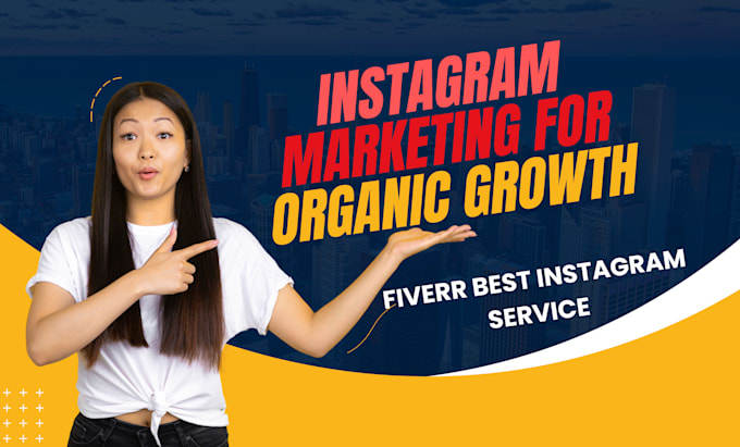 Gig Preview - Do organic growth for your instagram account