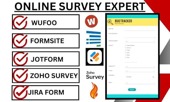 Gig Preview - Create form on wufoo simple notion form formsite jira form jotform surveymonkey