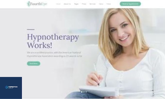 Bestseller - build exclusive hypnotherapy website, psychotherapy, health and wellness