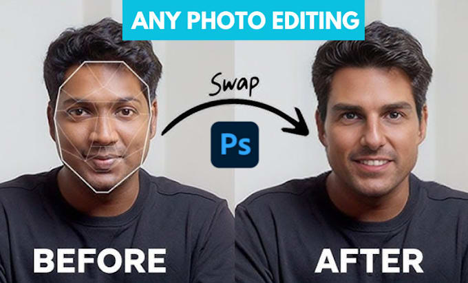 Gig Preview - Swap face your image, background removal,photo retouching